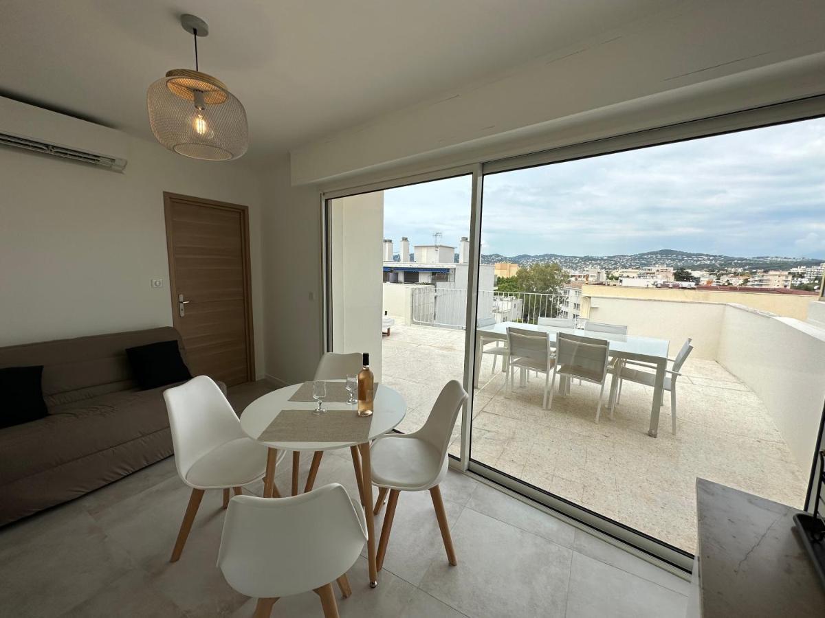 앙티브 Superbe T2 En Dernier Etage 아파트 외부 사진